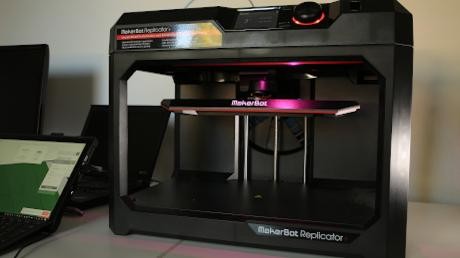 Foto eines Makerbot 3D-Druckers